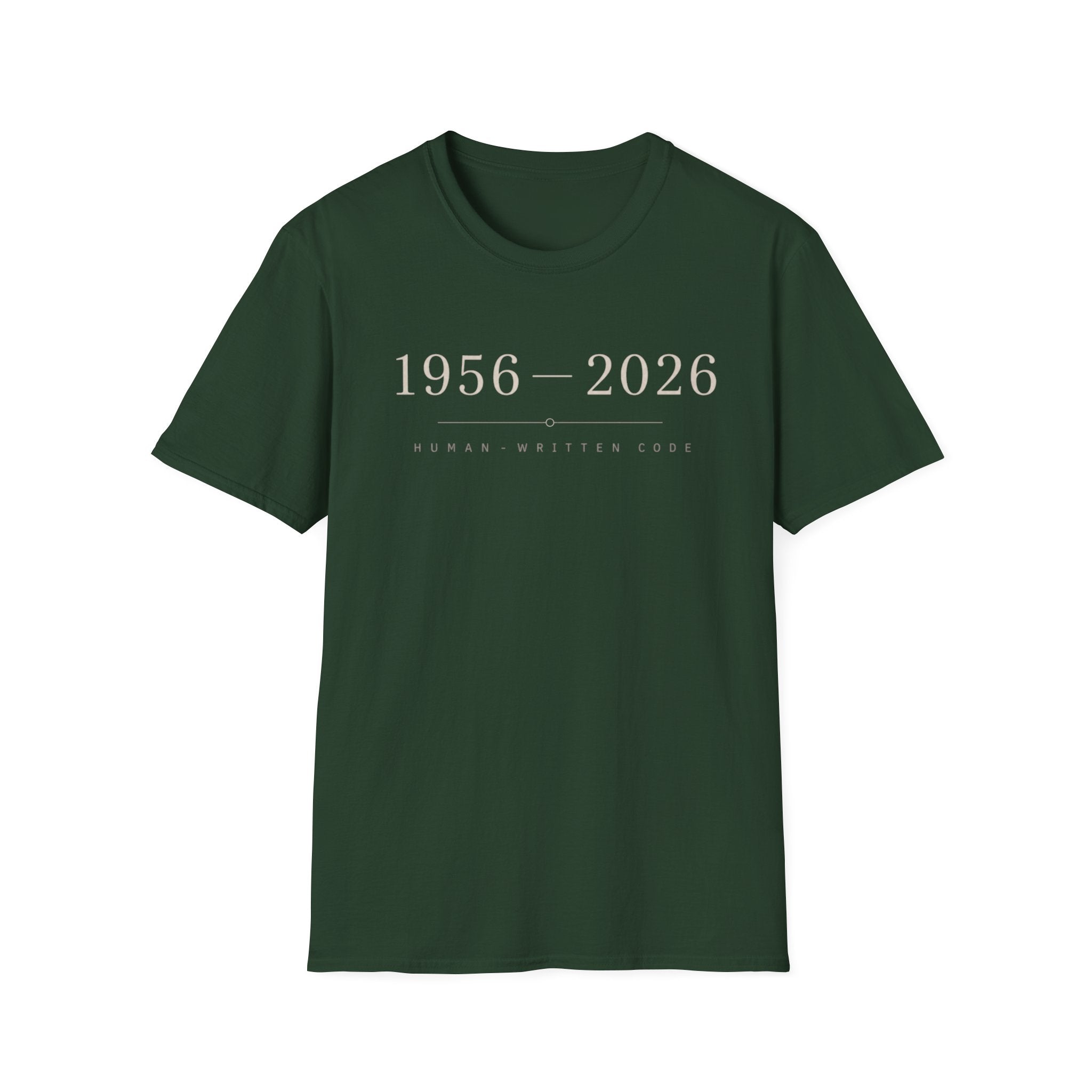 Human-Written Code End T-Shirt