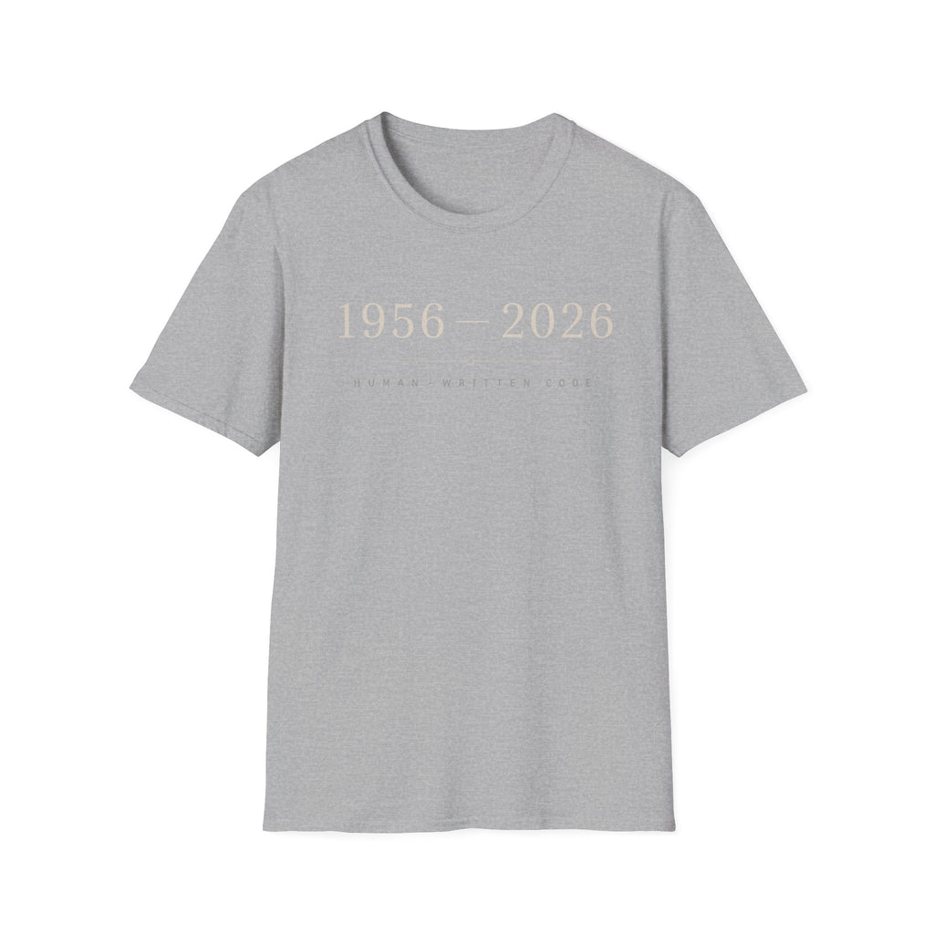 Human-Written Code End T-Shirt