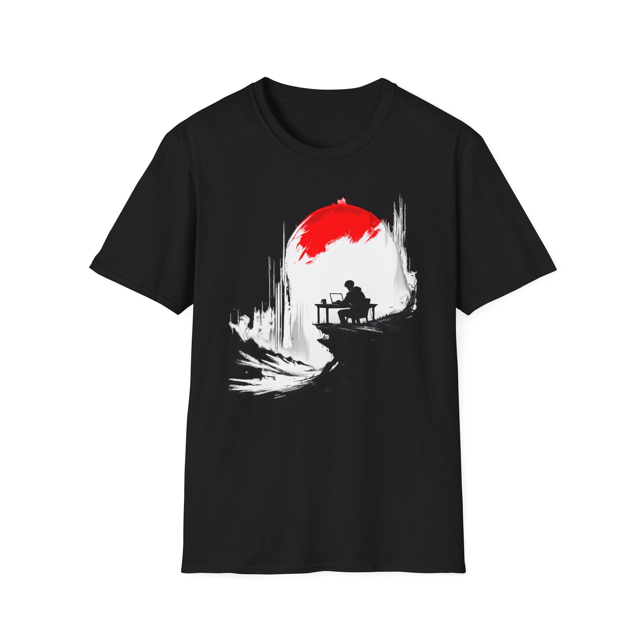 Engineer Red Moon T-Shirt