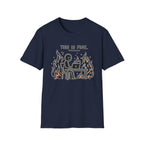 This Is Fine Minimalistic T-Shirt