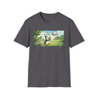Penguin Catching Null T-Shirt