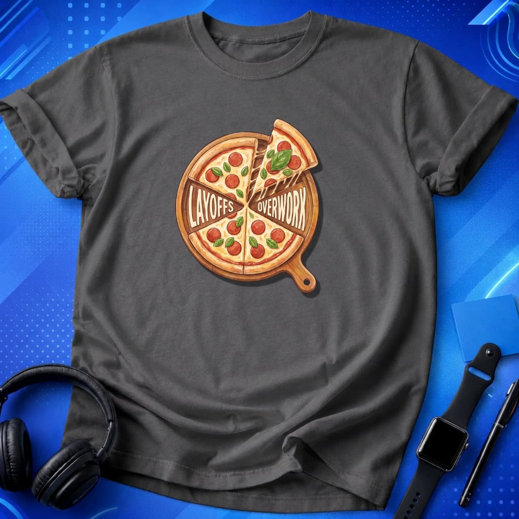 Pizza Layoffs Overwork T-Shirt