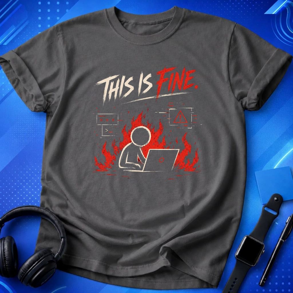 This Is Fine T-Shirt