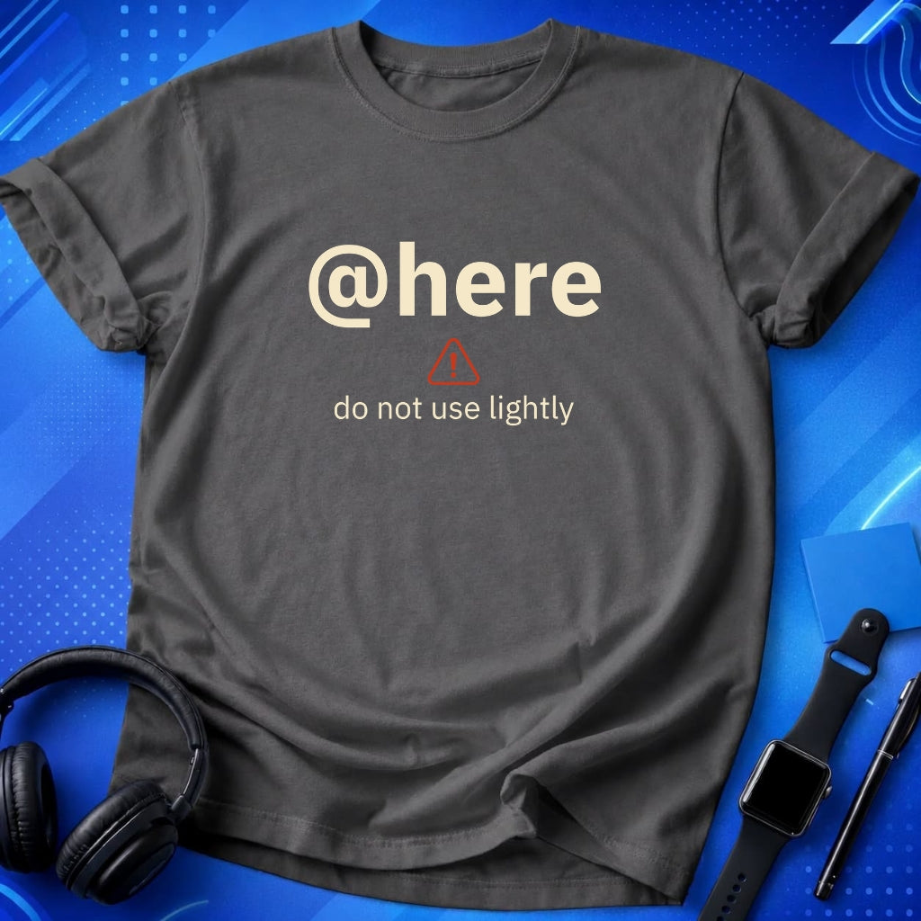 Here Tag T-Shirt