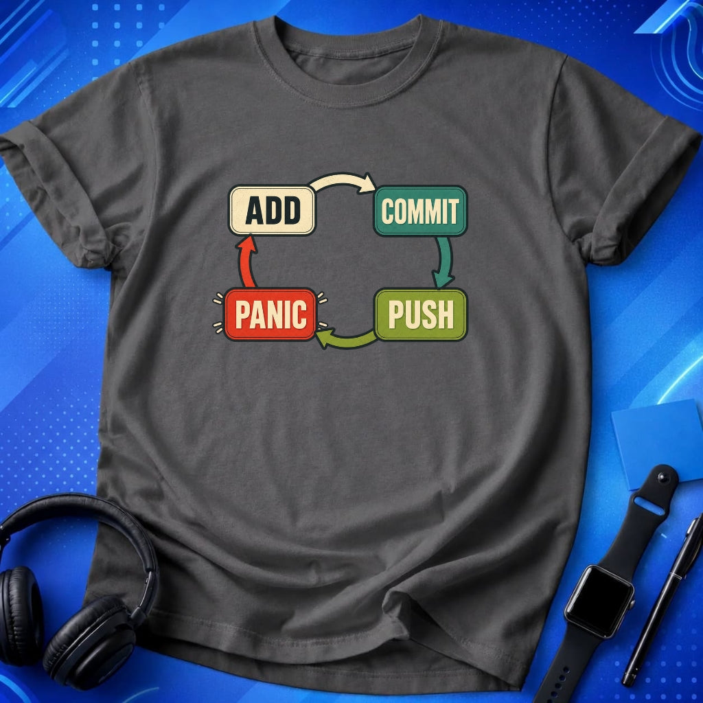 Git Commands Cycle T-Shirt