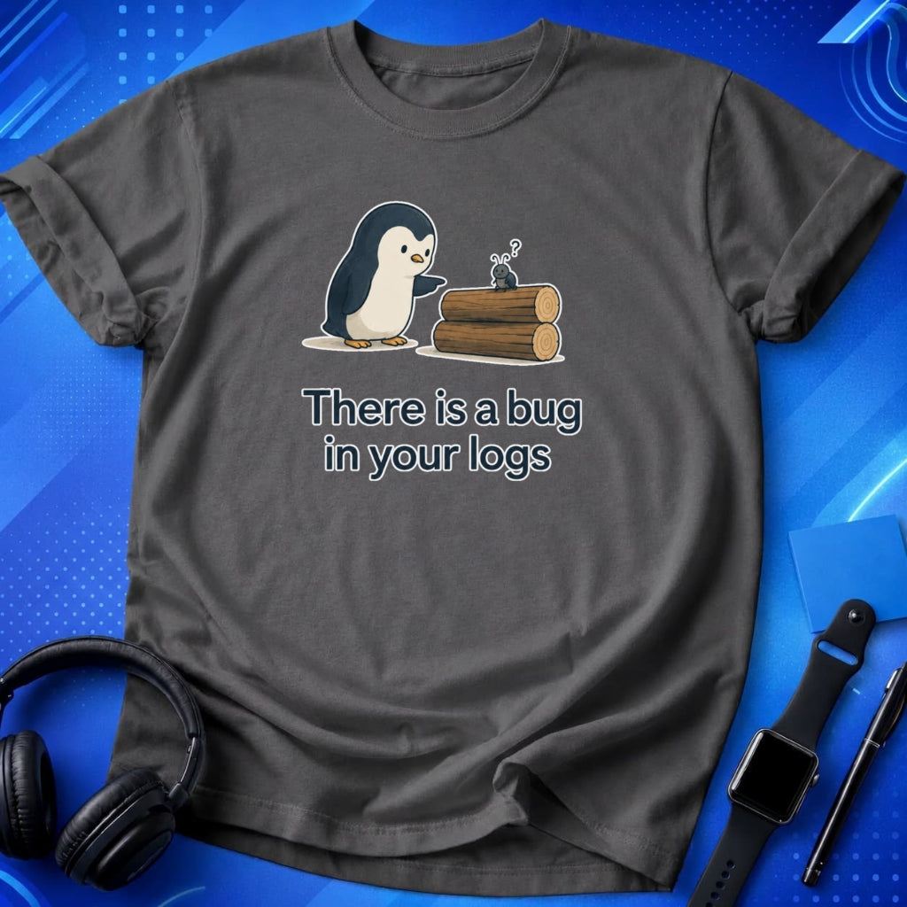 Bug In Logs T-Shirt