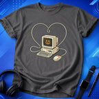 Retro Computer Heart T-Shirt