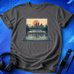 City In Laptop T-Shirt