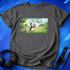 Penguin Catching Null T-Shirt