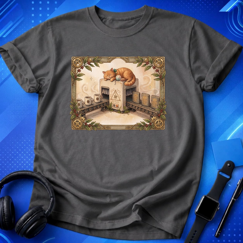 Coffee To Code Machine T-Shirt
