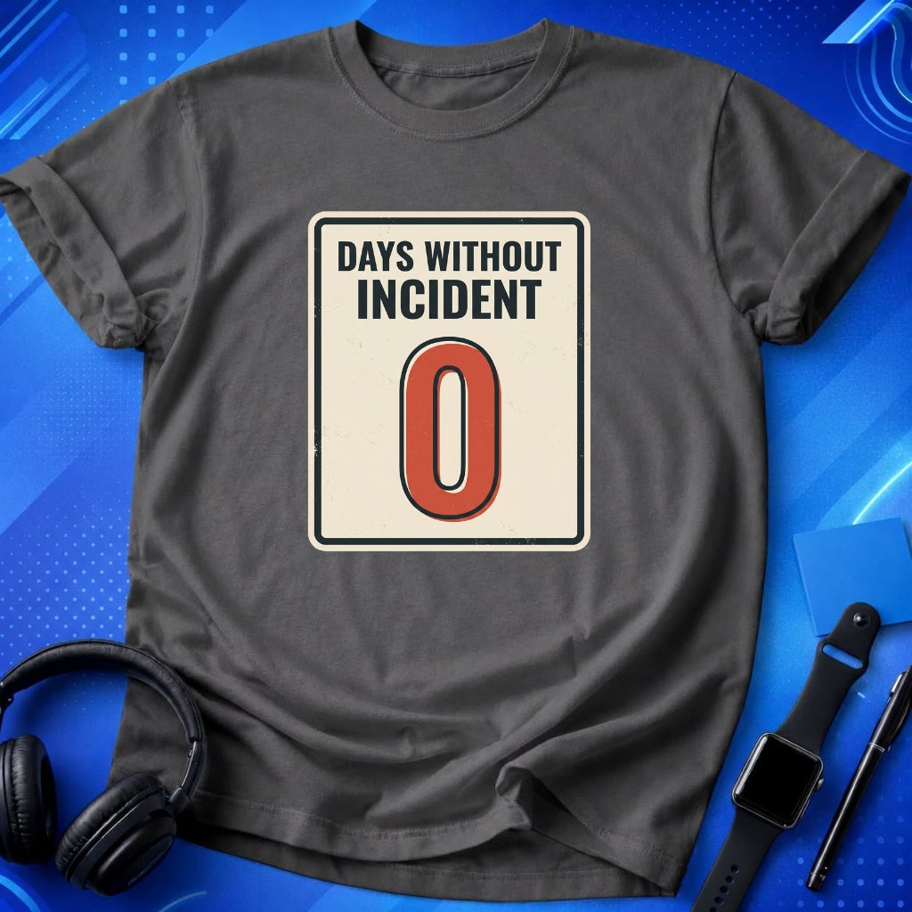 Days Without Incident T-Shirt