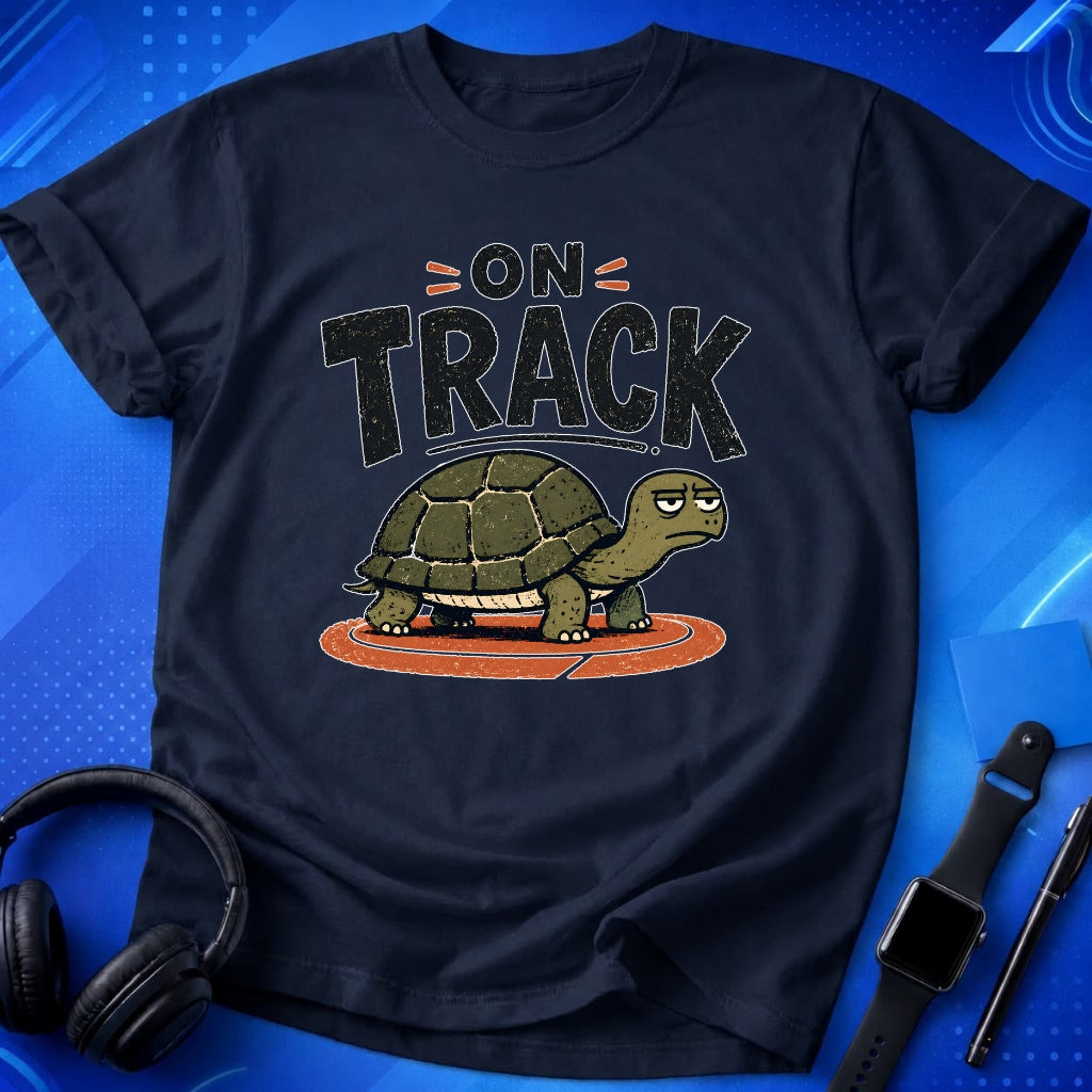 On Track Turtle T-Shirt