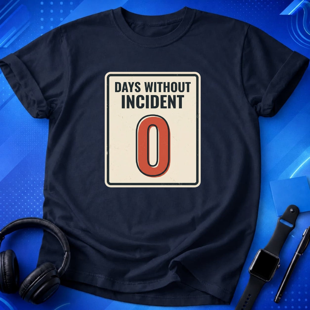 Days Without Incident T-Shirt