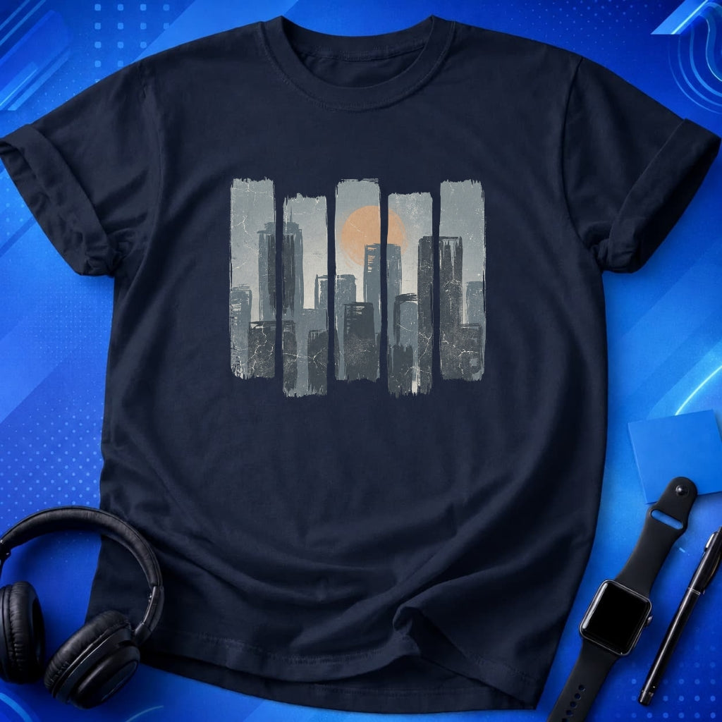 City Skyline View T-Shirt