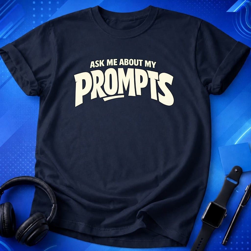 Ask Me About Prompts T-Shirt