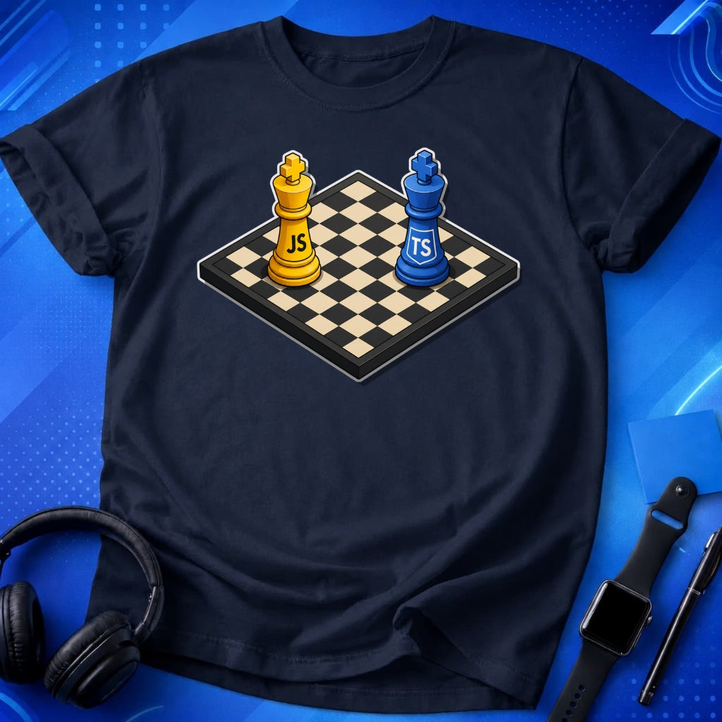 JavaScript TypeScript Chess T-Shirt