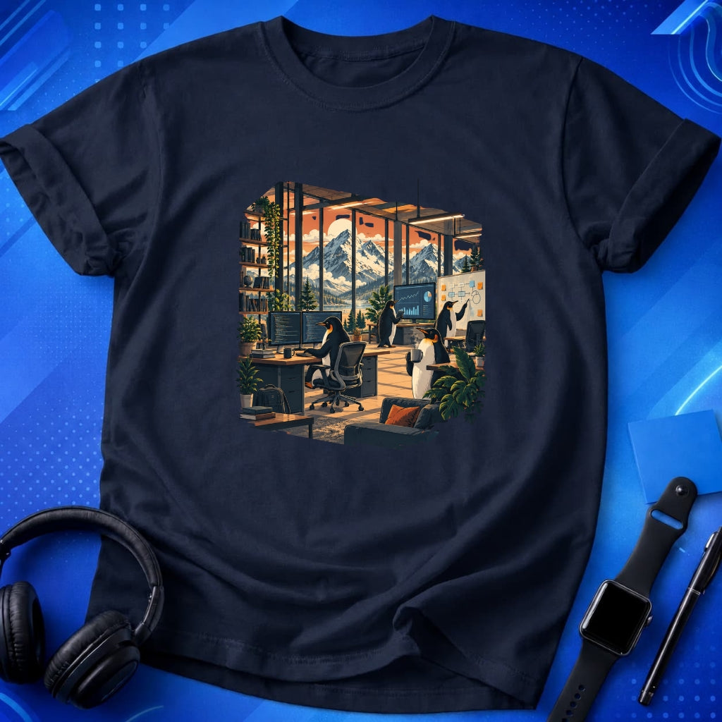 Penguin Office T-Shirt