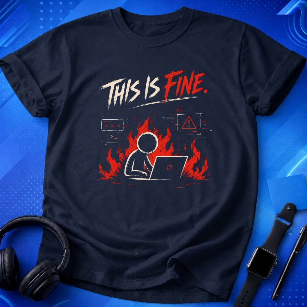 This Is Fine T-Shirt