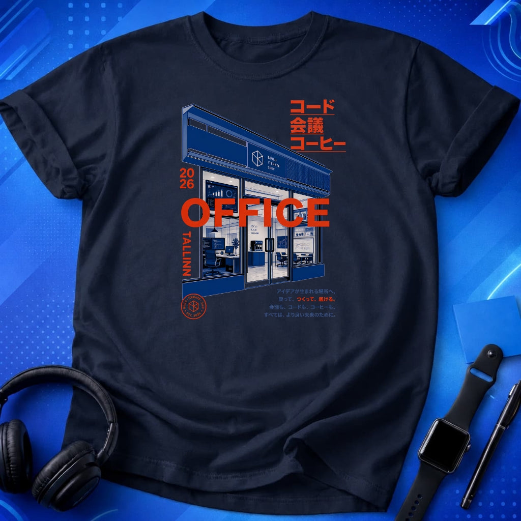Vintage Tech Office T-Shirt
