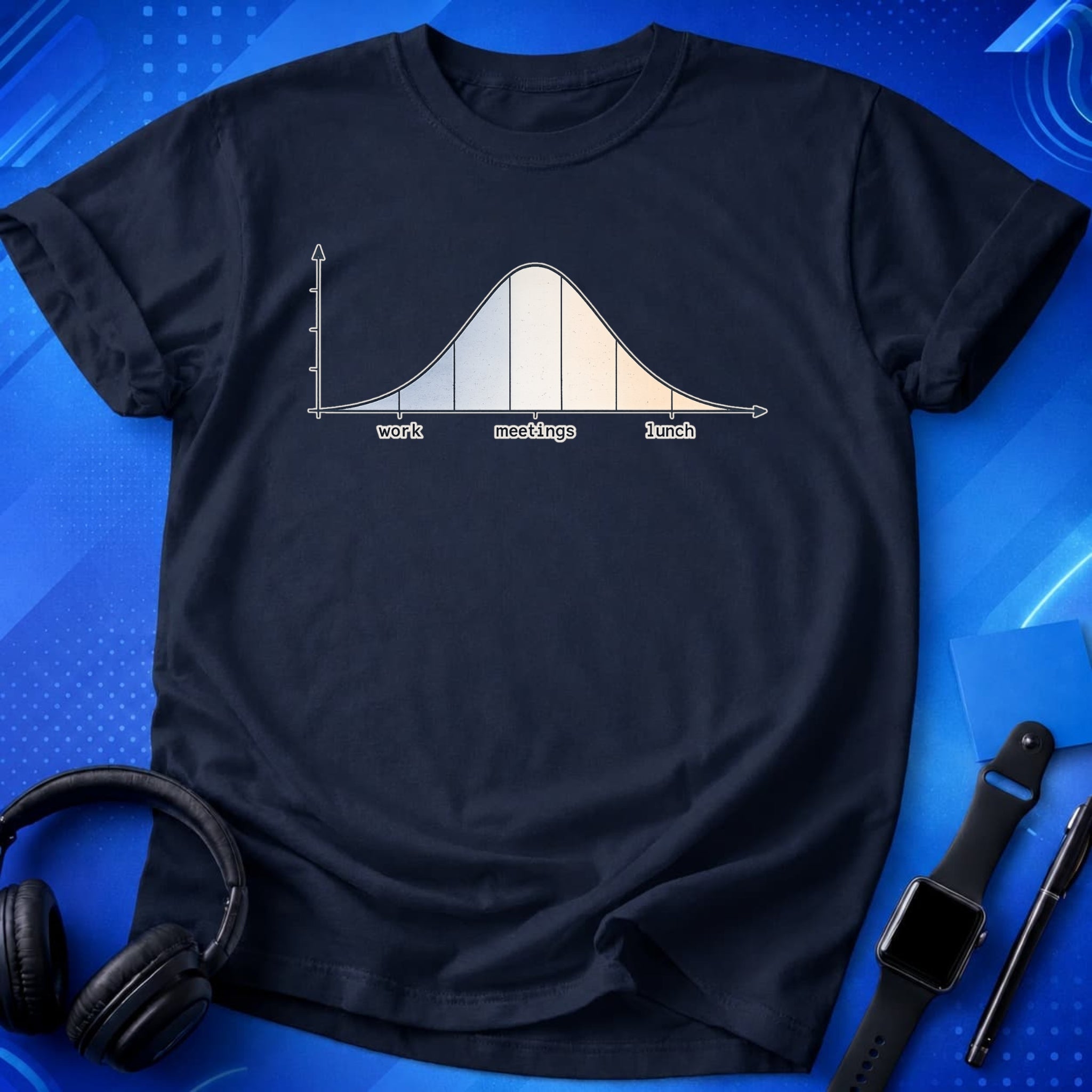 Work Normal Distribution T-Shirt