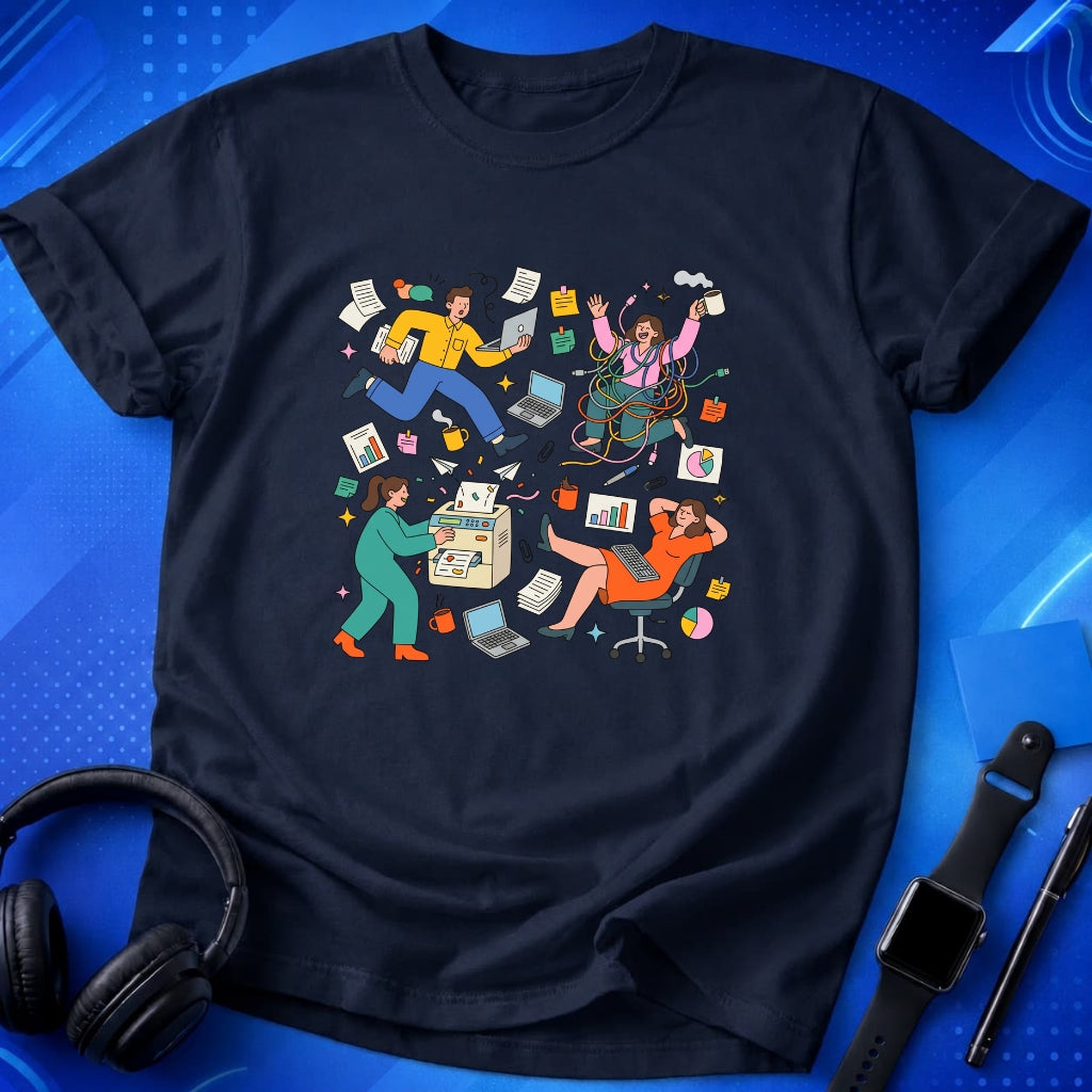 Office Happy Chaos T-Shirt