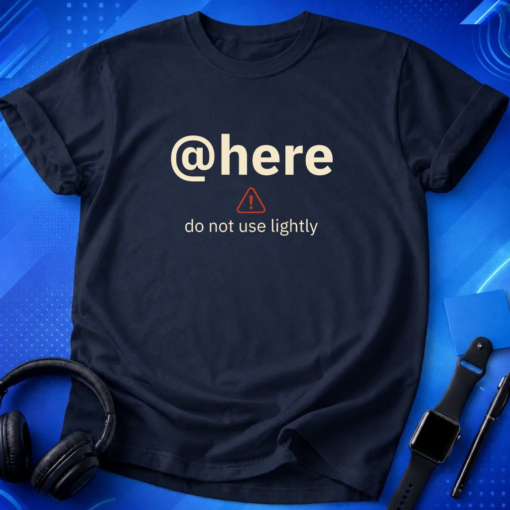 Here Tag T-Shirt