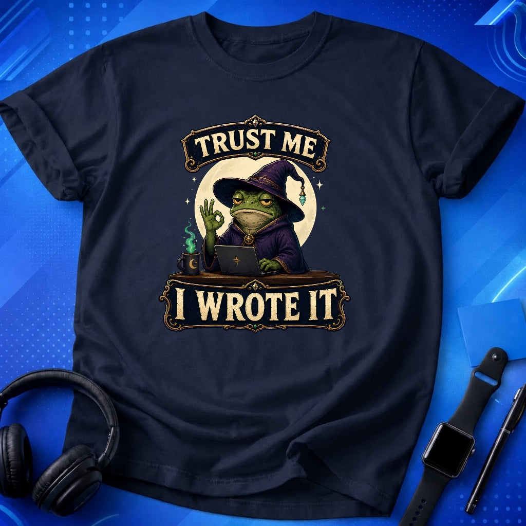 I Wrote It Frog T-Shirt