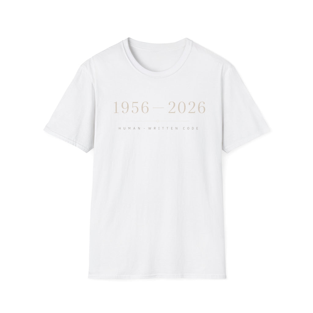 Human-Written Code End T-Shirt