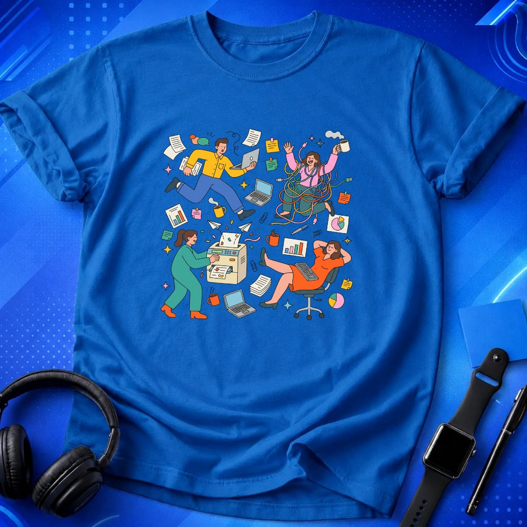 Office Happy Chaos T-Shirt