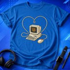 Retro Computer Heart T-Shirt