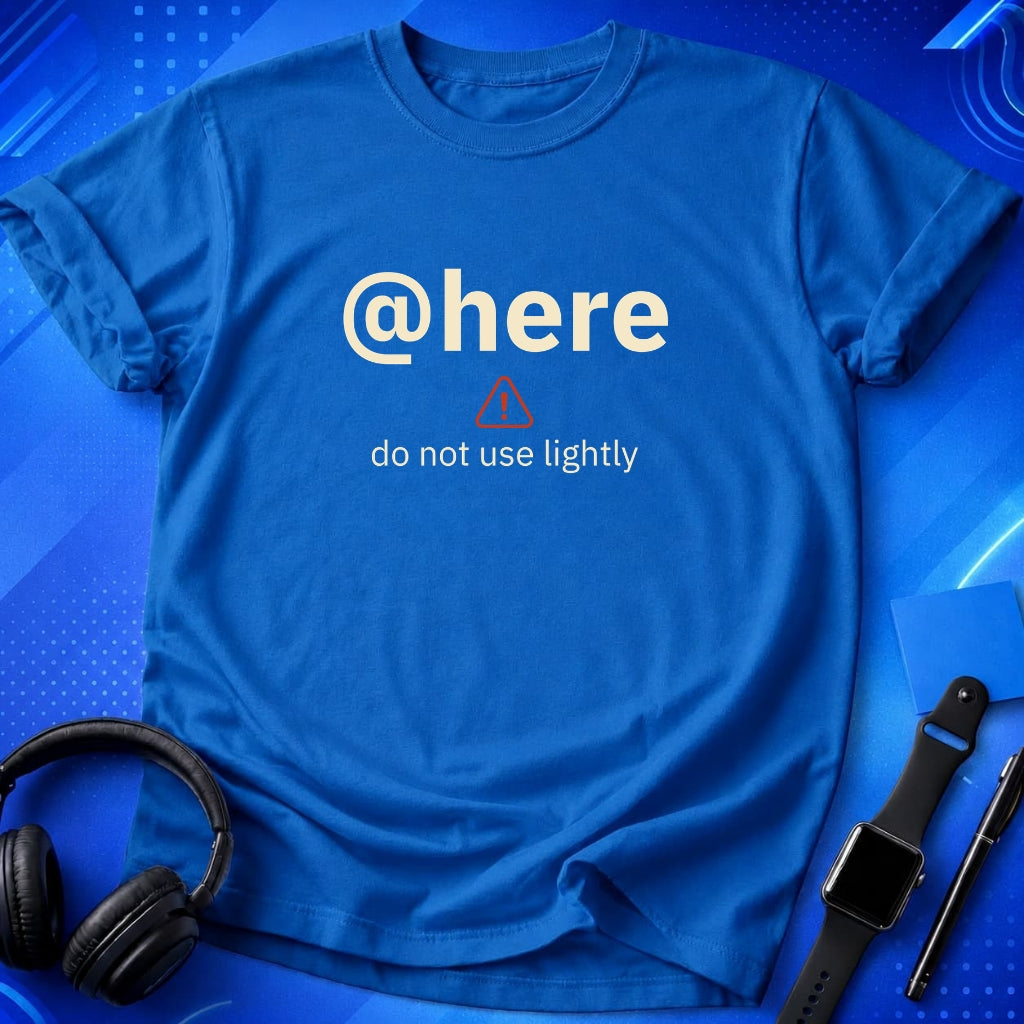 Here Tag T-Shirt