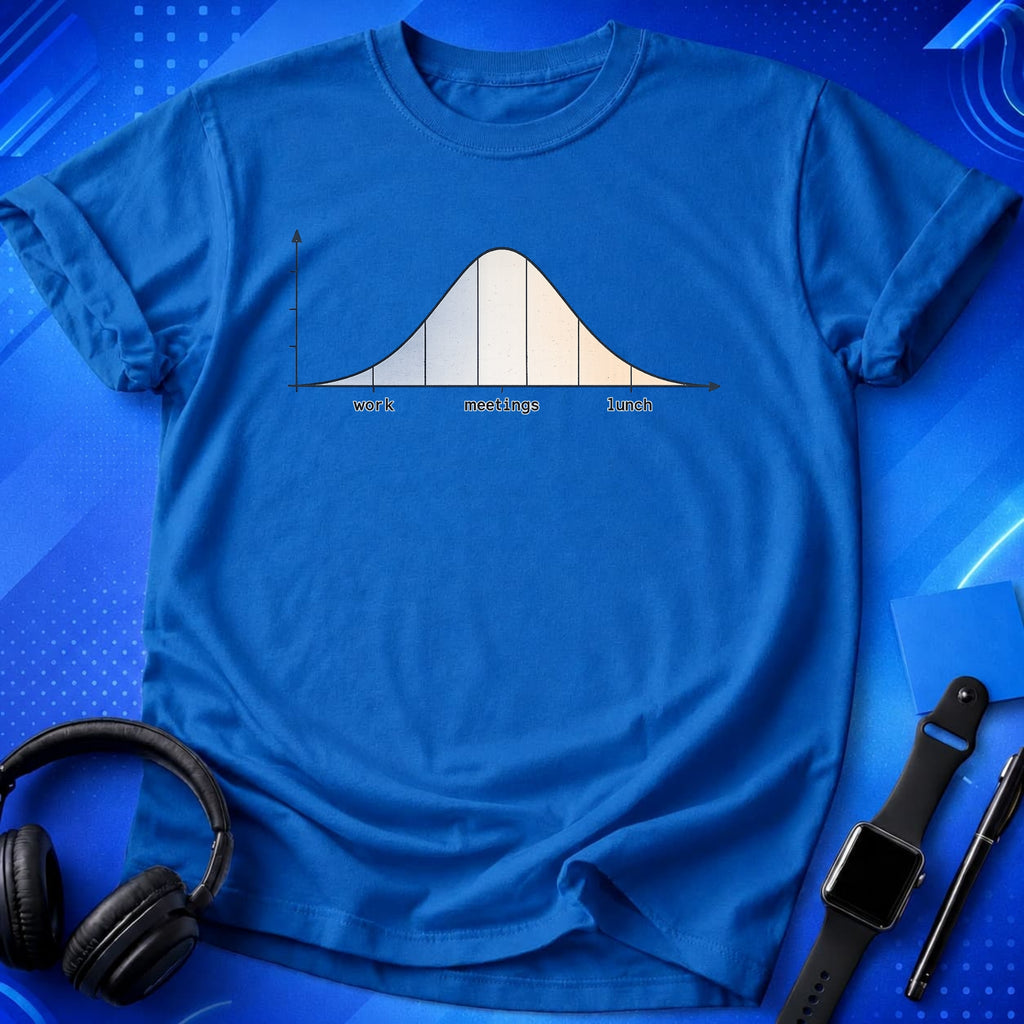 Work Normal Distribution T-Shirt