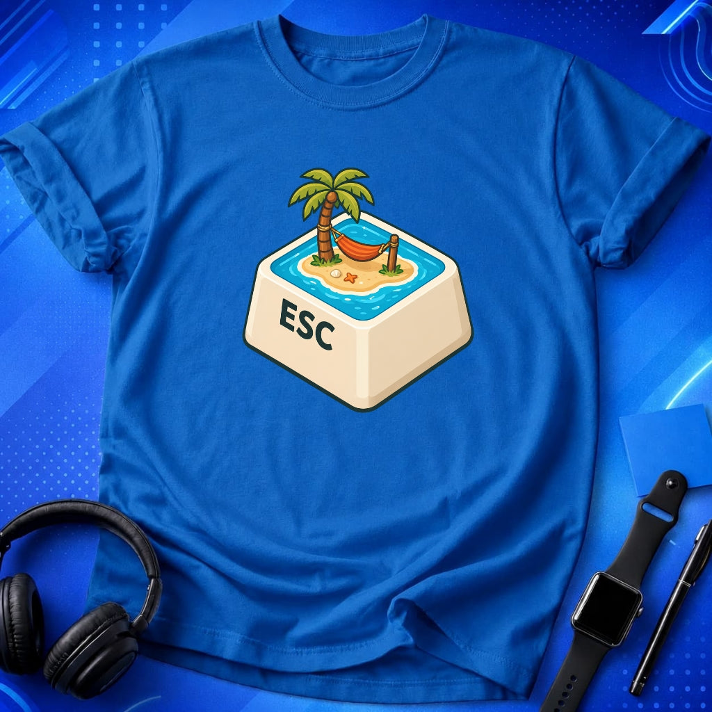 Escape Key Vacation T-Shirt