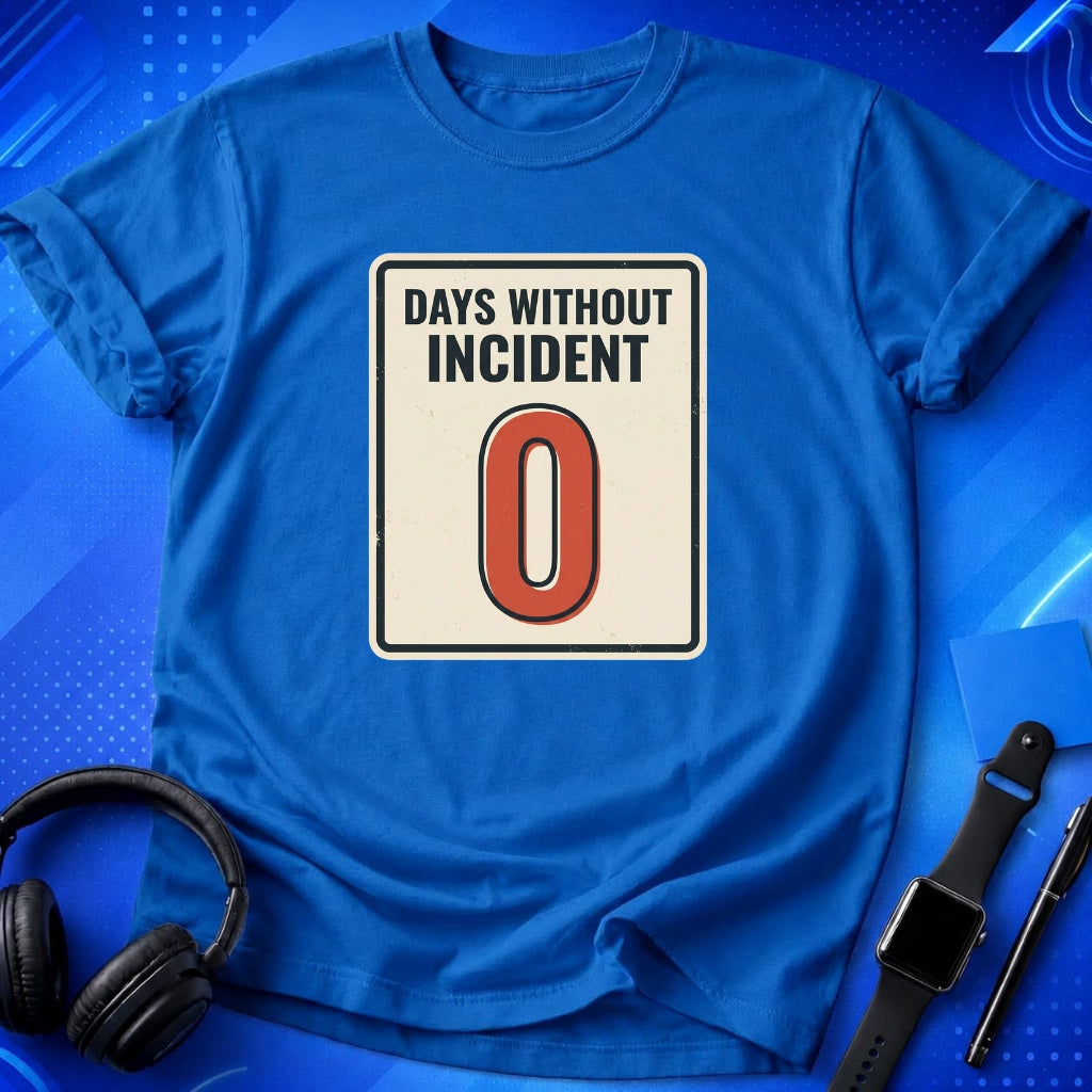 Days Without Incident T-Shirt