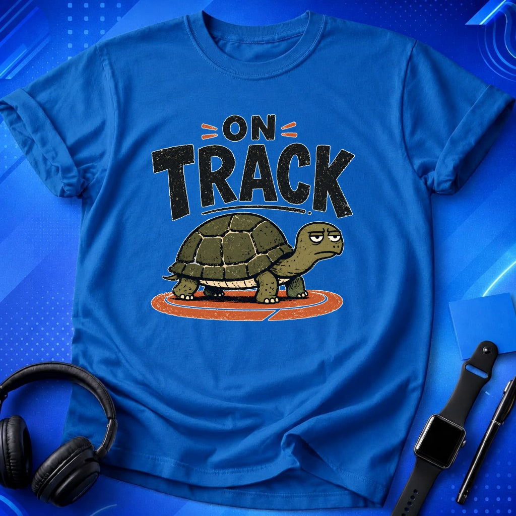 On Track Turtle T-Shirt
