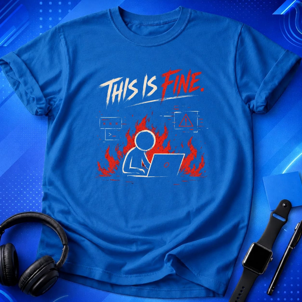 This Is Fine T-Shirt