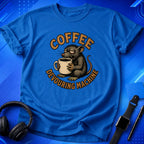 Coffee Devouring Machine Rat T-Shirt