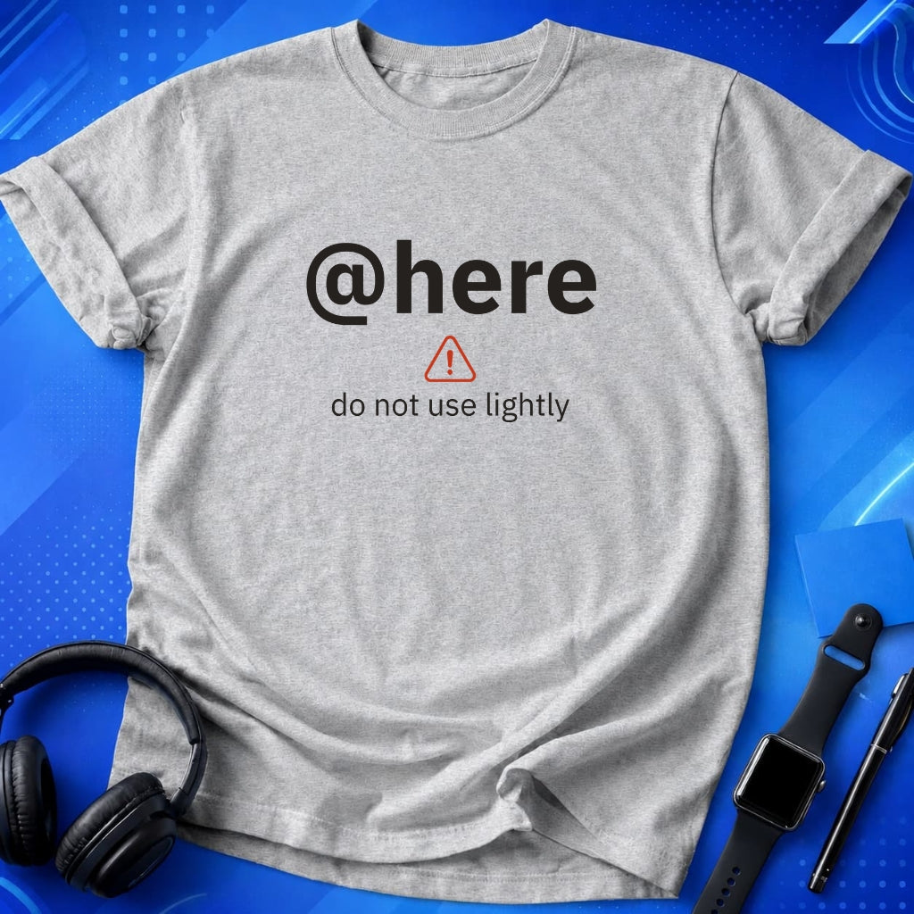 Here Tag T-Shirt