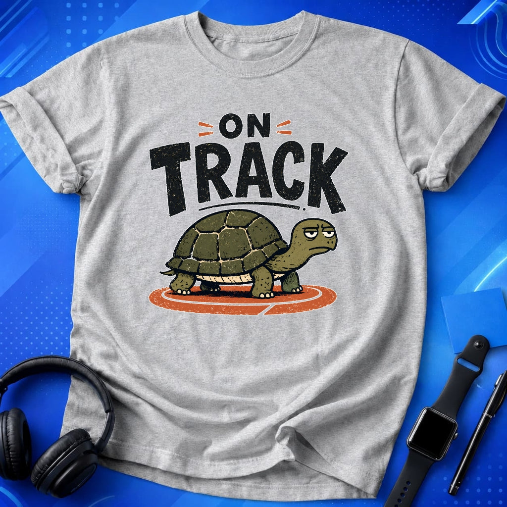 On Track Turtle T-Shirt
