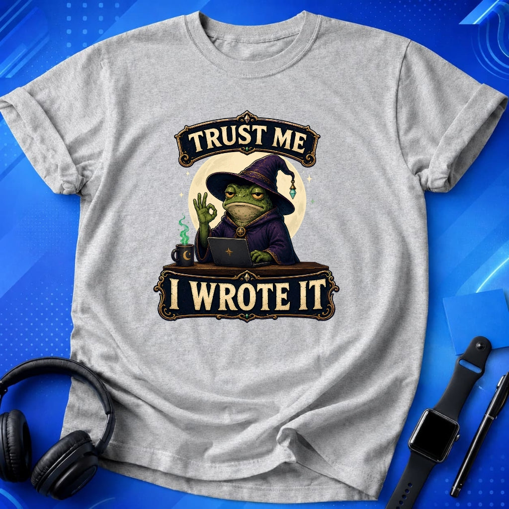 I Wrote It Frog T-Shirt