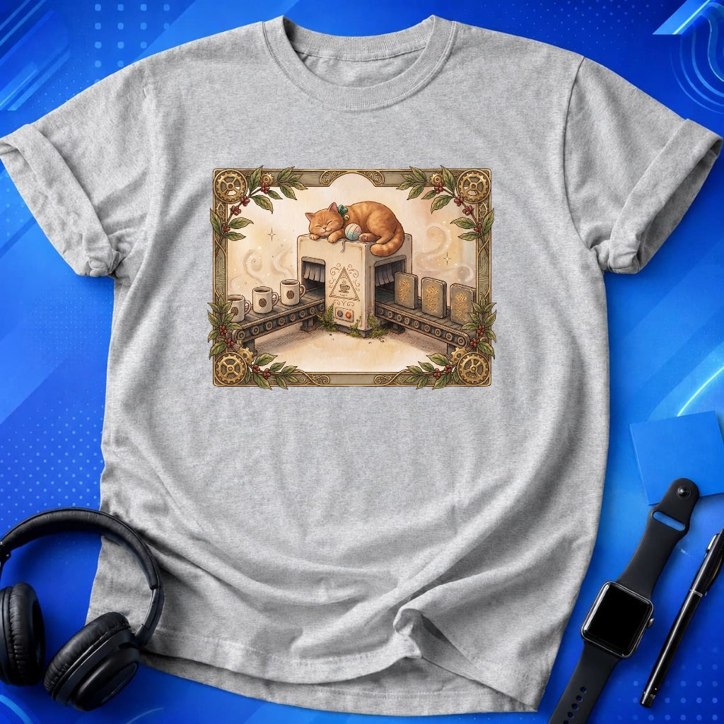 Coffee To Code Machine T-Shirt
