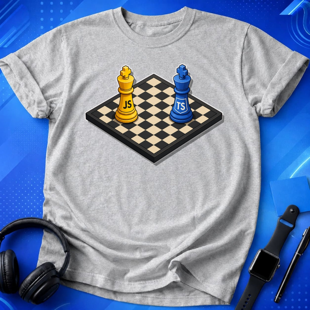 JavaScript TypeScript Chess T-Shirt