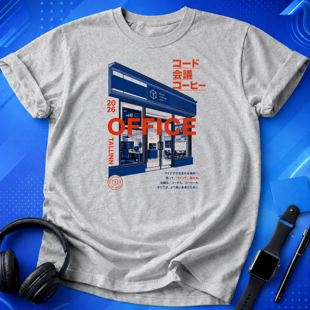 Vintage Tech Office T-Shirt