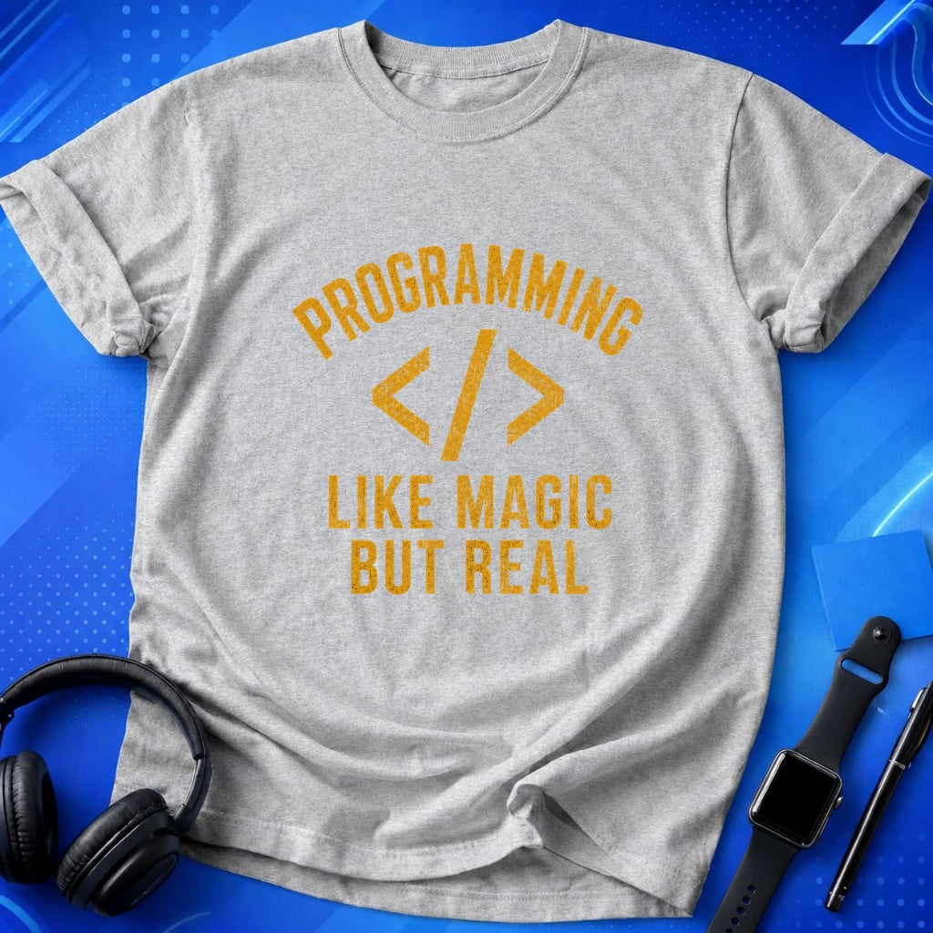 Programming Like Magic but Real T-Shirt