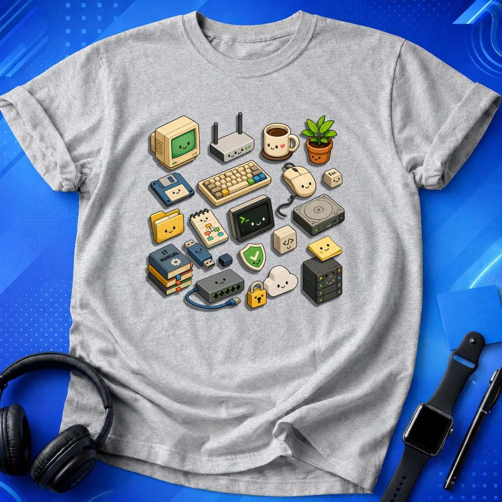 Isometric Gadgets T-Shirt