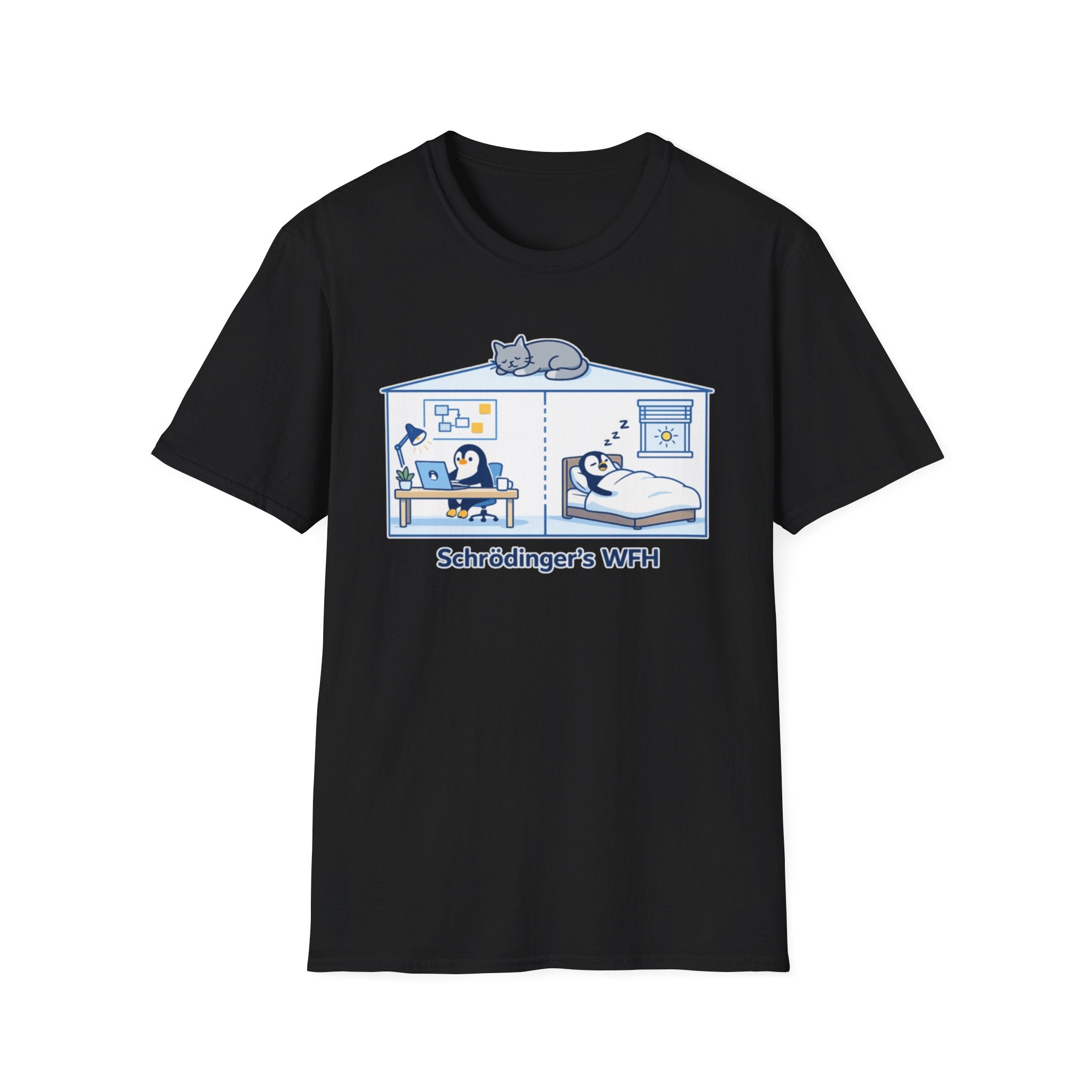 Schrödinger’s WFH T-Shirt