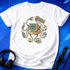 Retro Computer Octopus T-Shirt