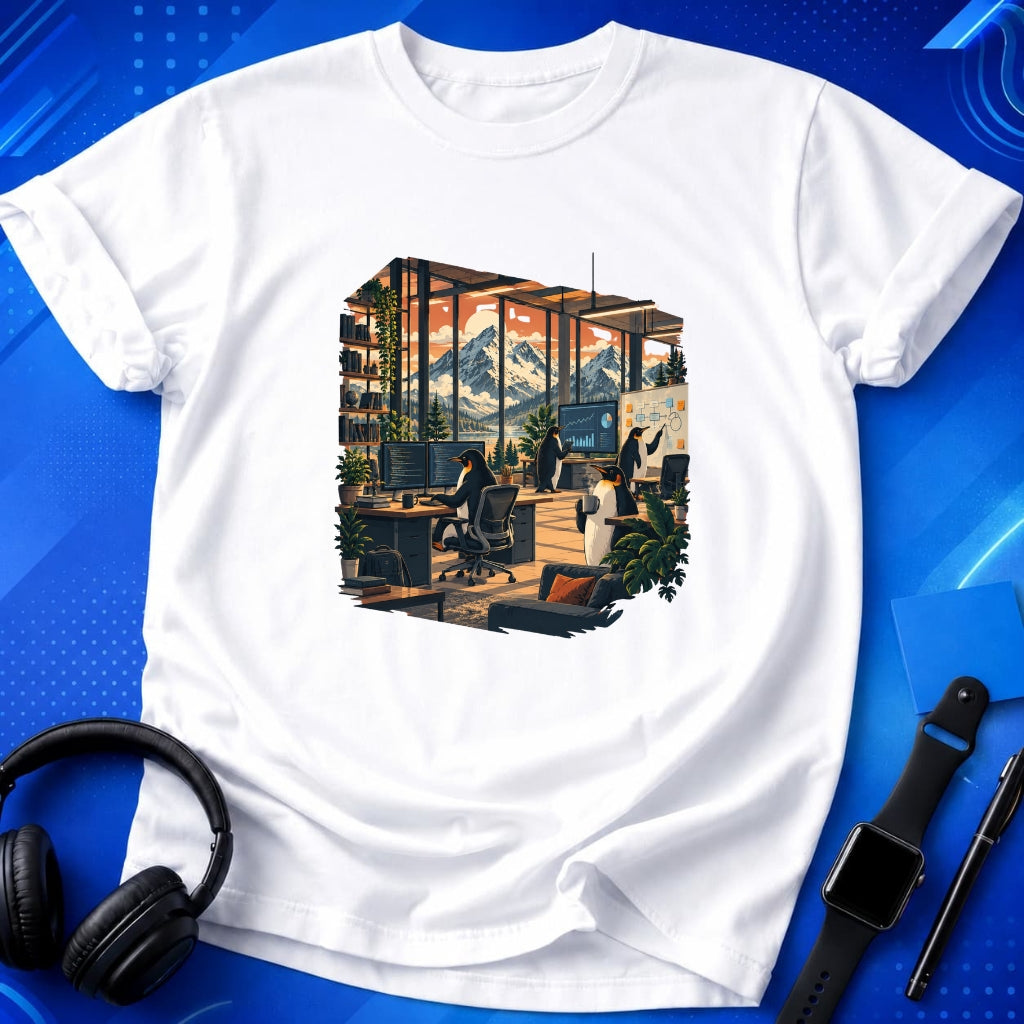 Penguin Office T-Shirt