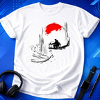 Engineer Red Moon T-Shirt