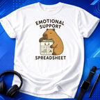 Emotional Support Spreadsheet T-Shirt